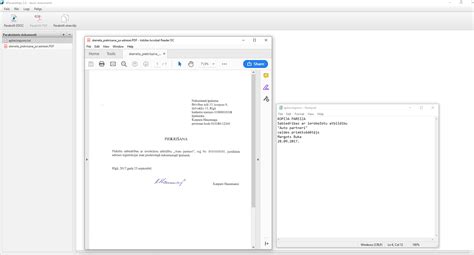 elektroniski parakstits documents.